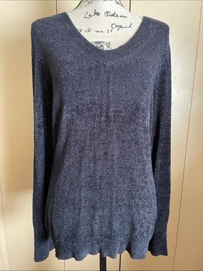 V-Neck Sweater Women’s Black Size Large